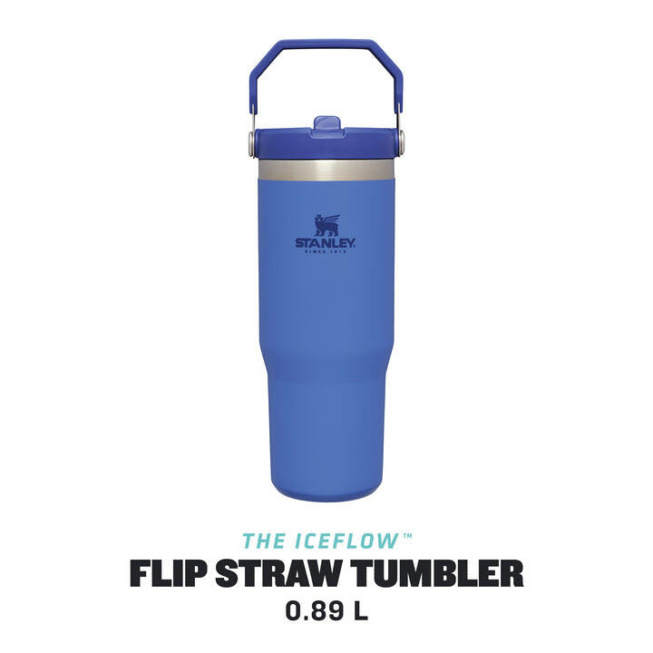 Stanley Le gobelet IceFlow™ Flip Straw - 0.89L / 30oz - Iris