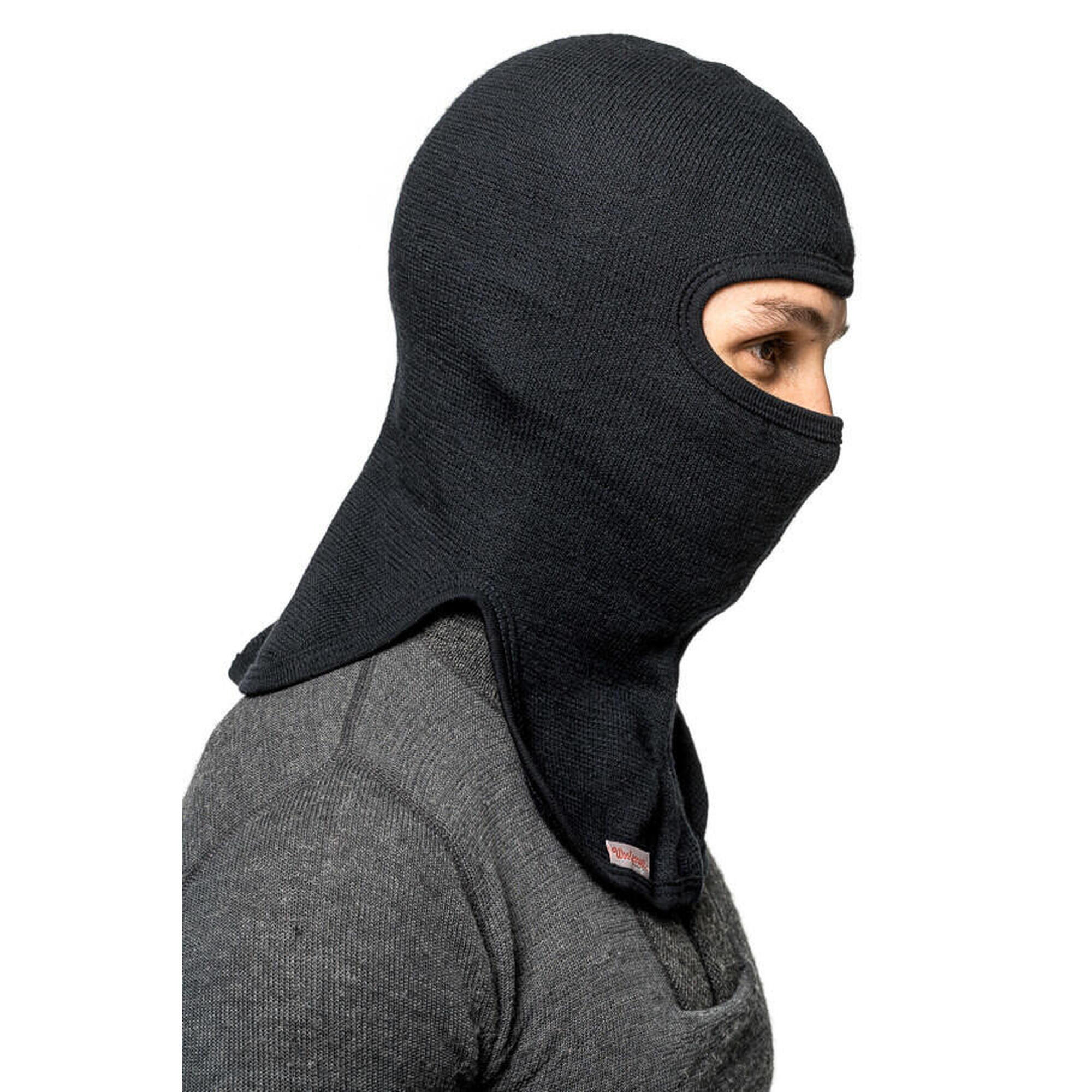 Woolpower Merino Balaclava 400 - Black