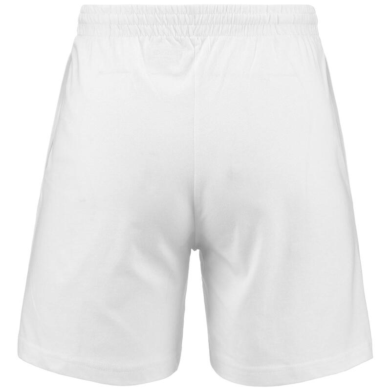 kappa pantaloncini da uomo in cotone bianco da fitness