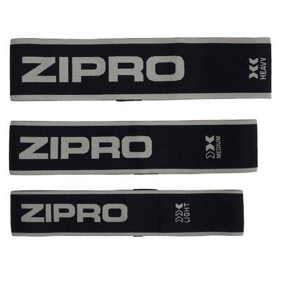 Gumy oporowe Zipro Mini Band Nylon 3 szt. różne poziomy oporu