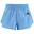 kappa pantaloncini da donna in poliestere blu da cardio training