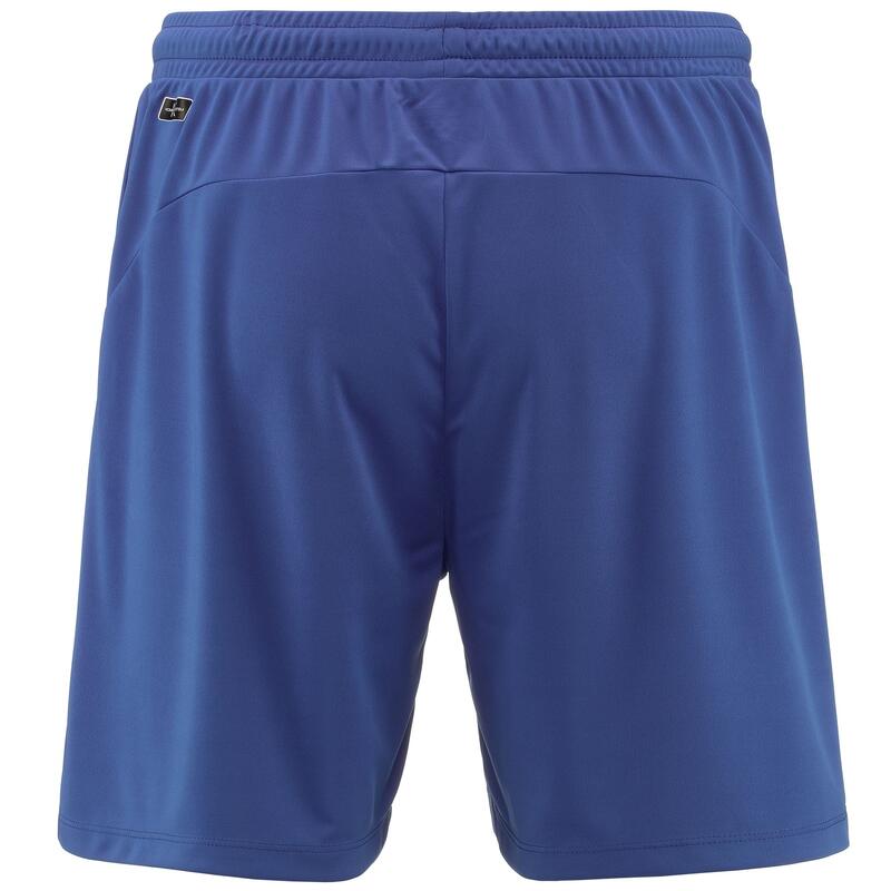 kappa pantaloncini da uomo in poliestere blu da cardio training