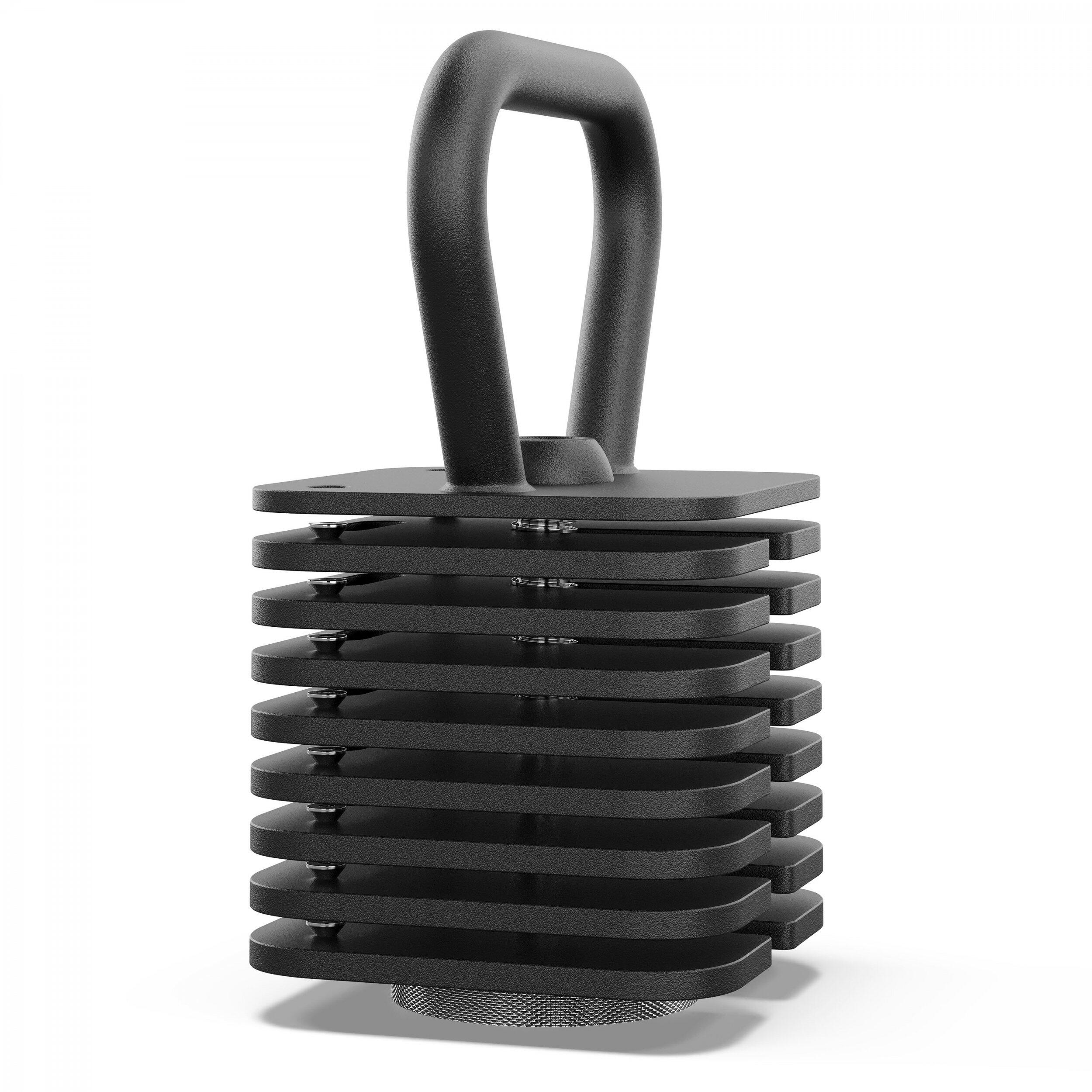 Second Life -Kettlebell Zipro SQUARE z regulowany 19 kg - stan dobry 6/7