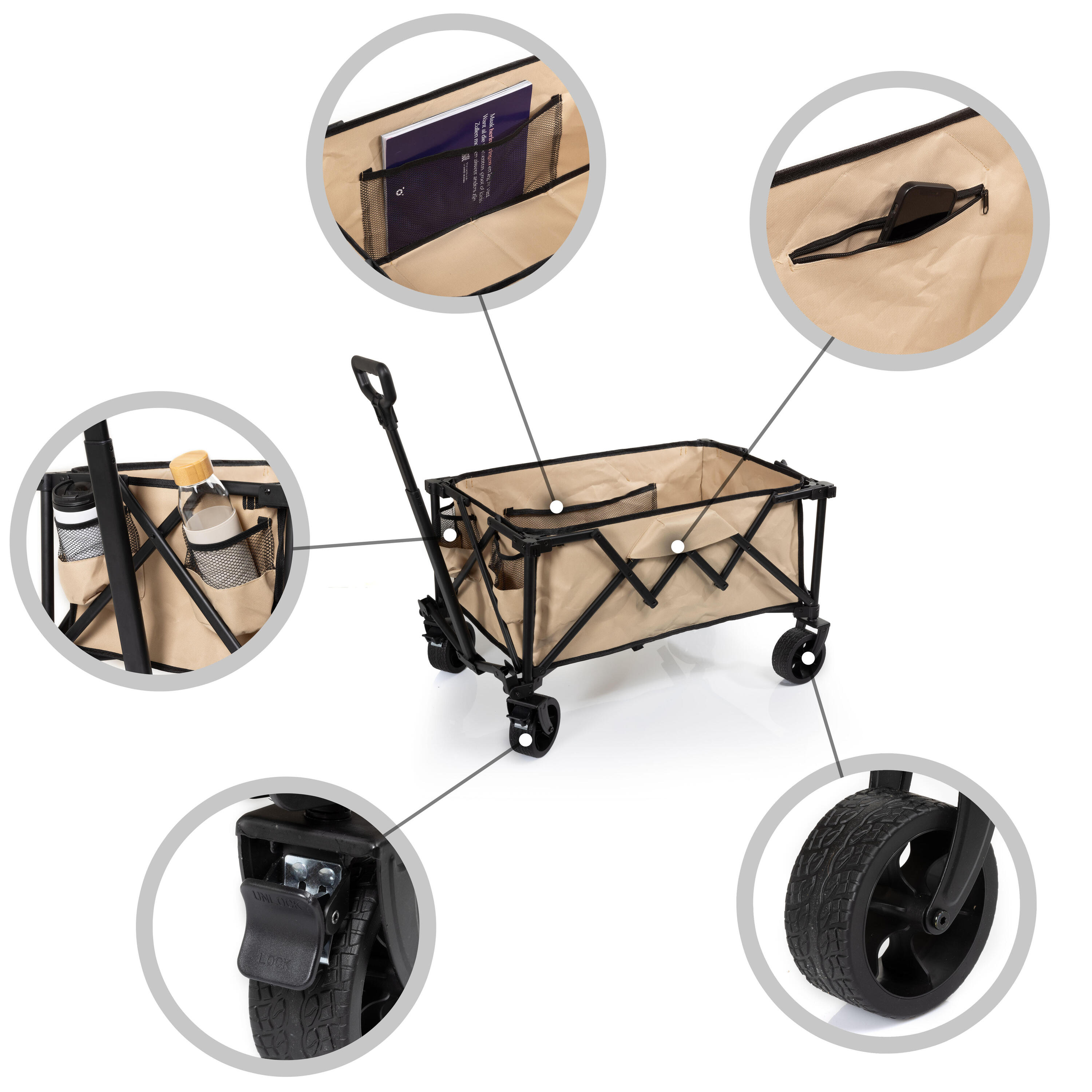 Travelnet Murcia Wózek Ręczny Trolley Wózek Transportowy Allroad 5/7