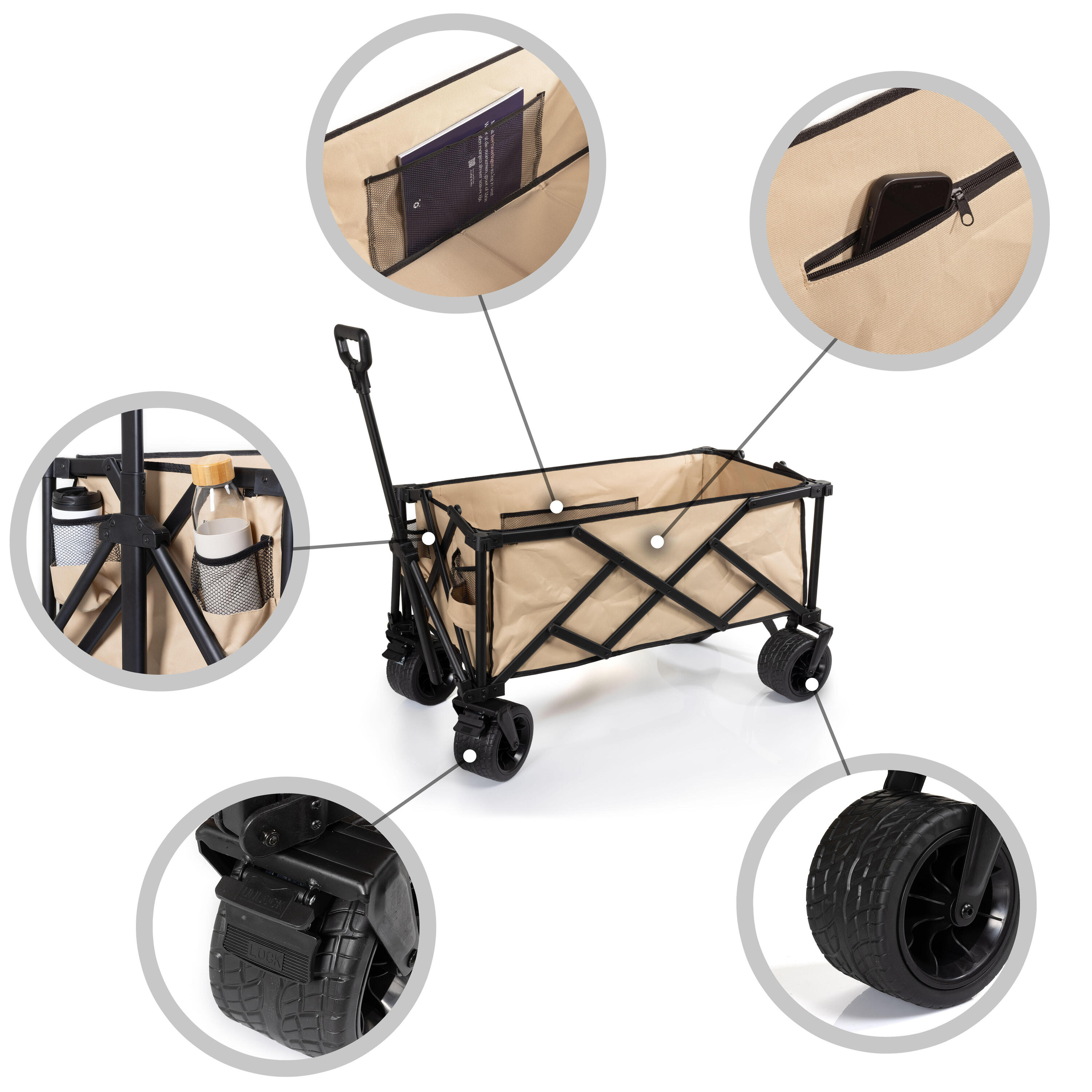 Travelnet Lisbona Carrello a mano Carro Allroad 4/6