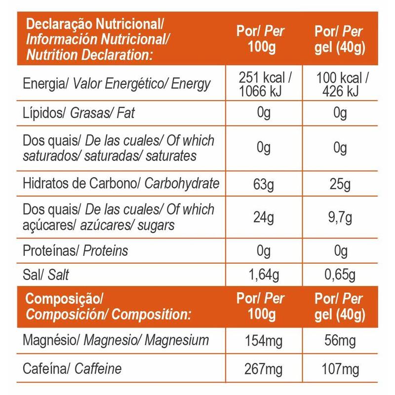 Gel energizant cu caramel sarat Boost Plus, GoldNutrition, 40 g