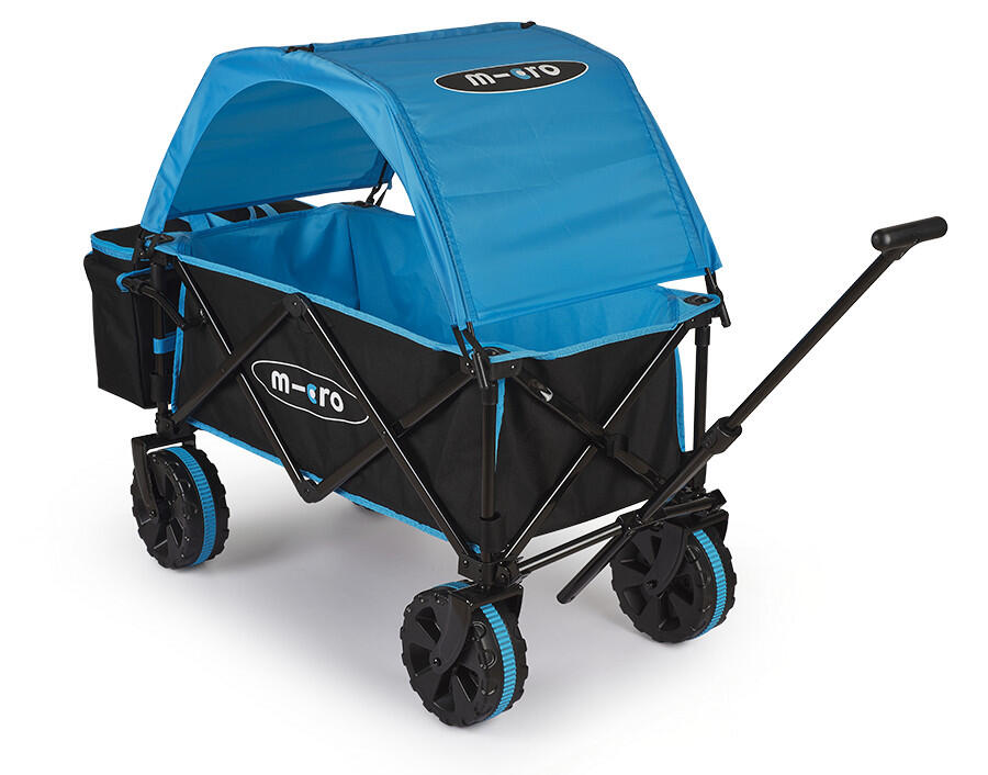 Pull Along Festival Wagon with Removable Sunroof: Black 2/7