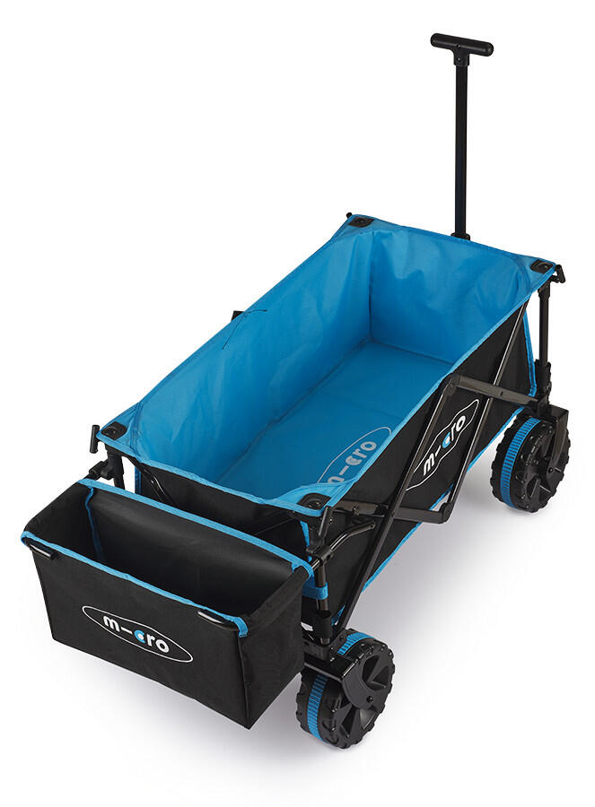 Pull Along Festival Wagon with Removable Sunroof: Black 4/7
