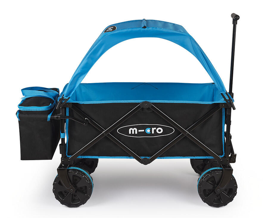 Pull Along Festival Wagon with Removable Sunroof: Black 3/7