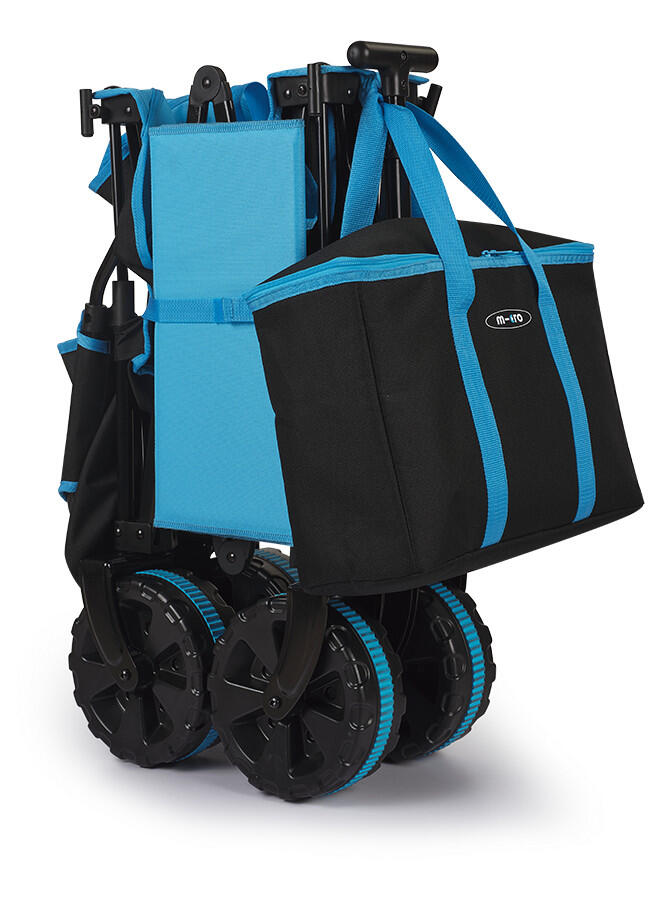Pull Along Festival Wagon with Removable Sunroof: Black 5/7