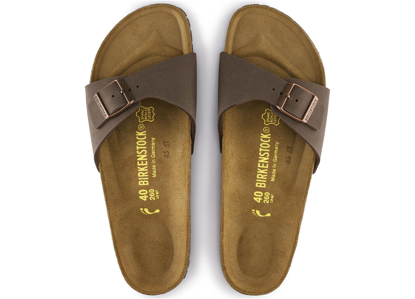 Ciabatta Birkenstock Madrid Marrone Donna 4/5