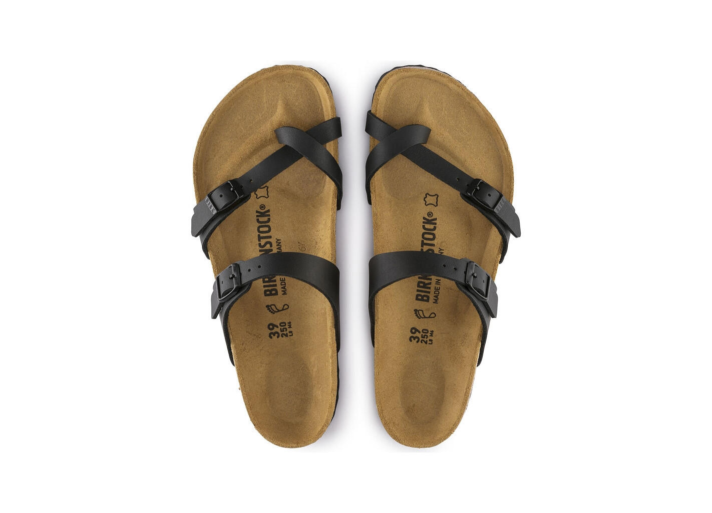 Birkenstock Mayari Zwarte Teenschoenen Vrouwen 4/5
