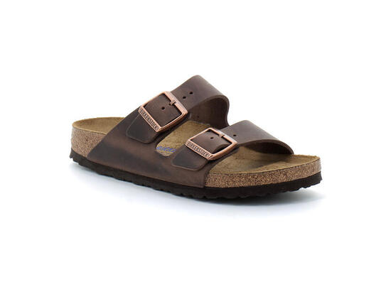 Birkenstock Arizona Habana Schwarze Pantoffeln Dame