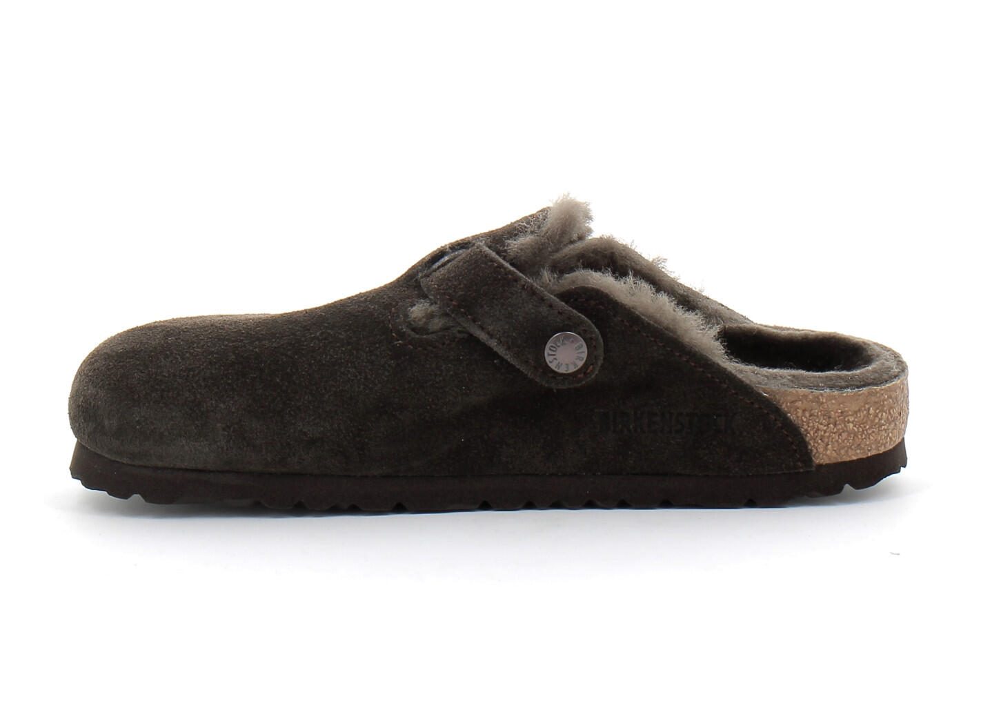Sabot en fourrure pour adulte boston 3/4