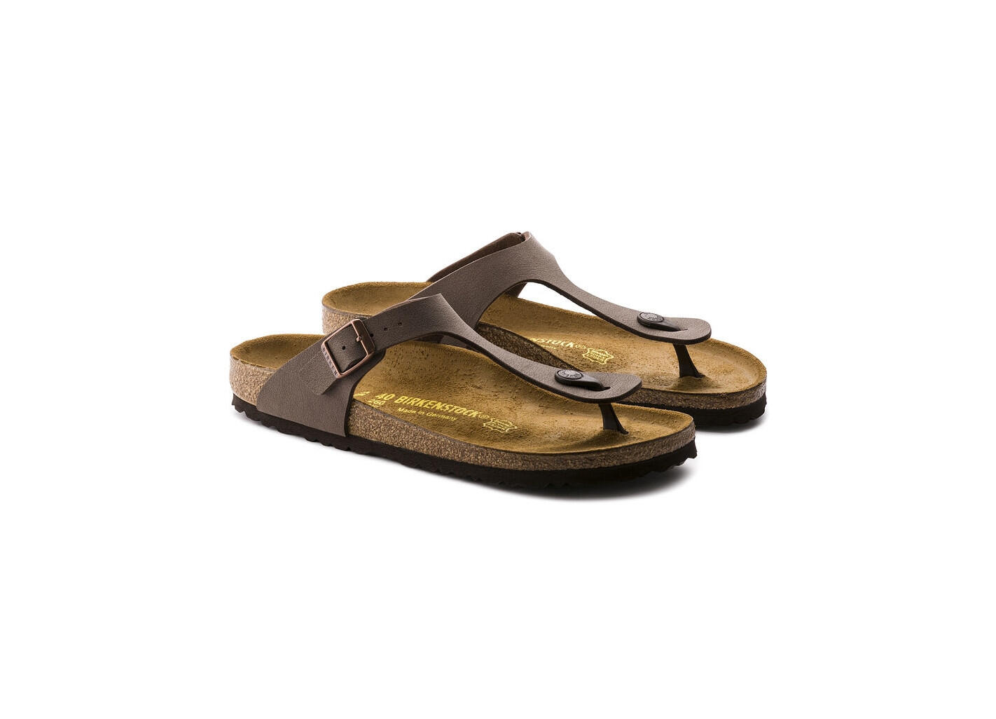Ciabatte Birkenstock Gizeh Birkibuc Adulto 2/5