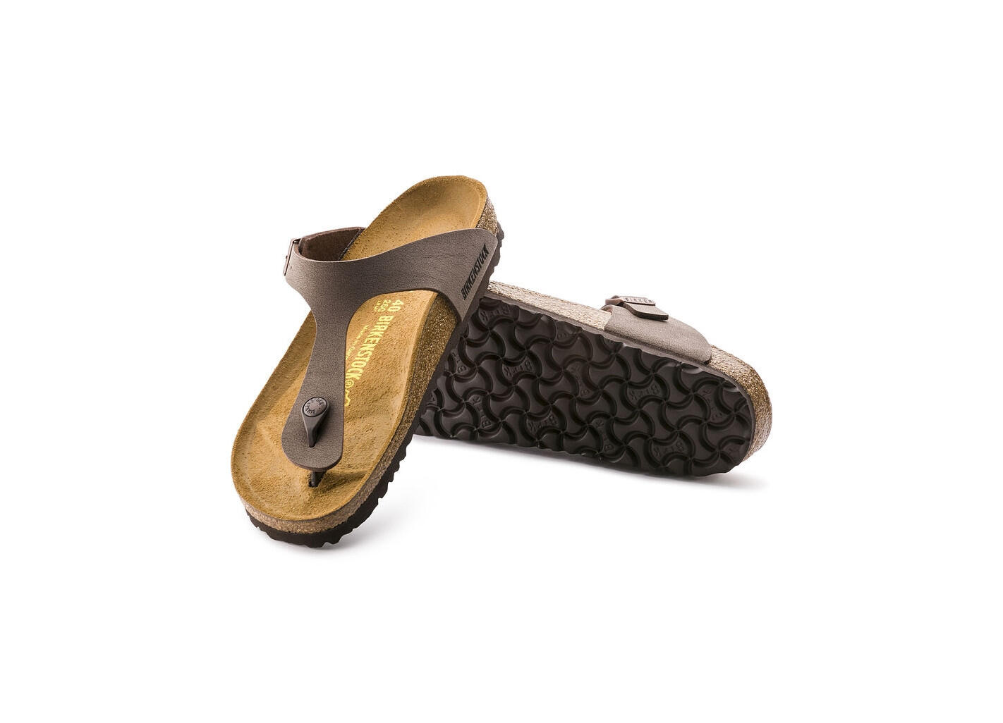 Ciabatte Birkenstock Gizeh Birkibuc Adulto 3/5