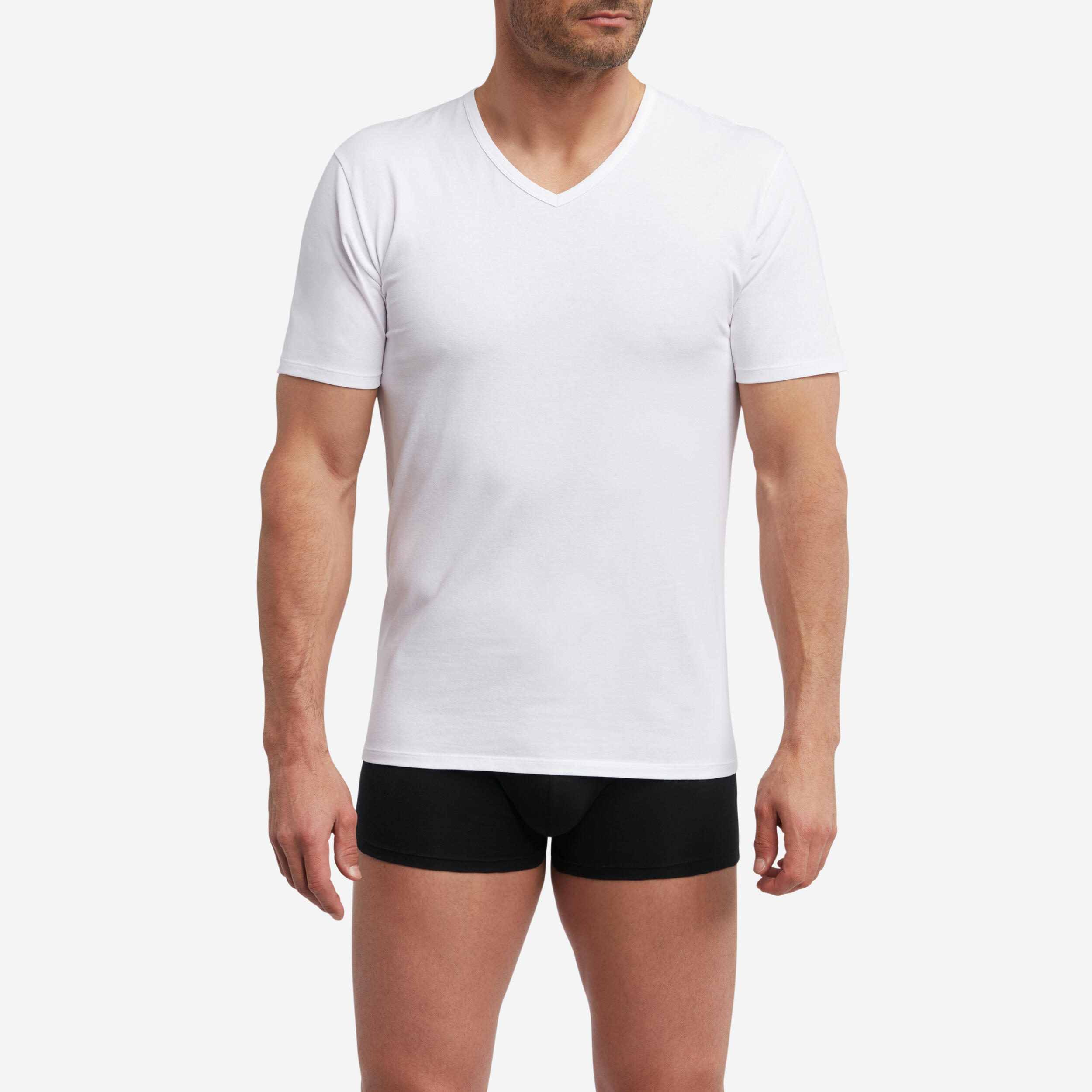 Conjunto de 2 T-shirts de Decote em V DIM Regul'Activ Sport 3/6