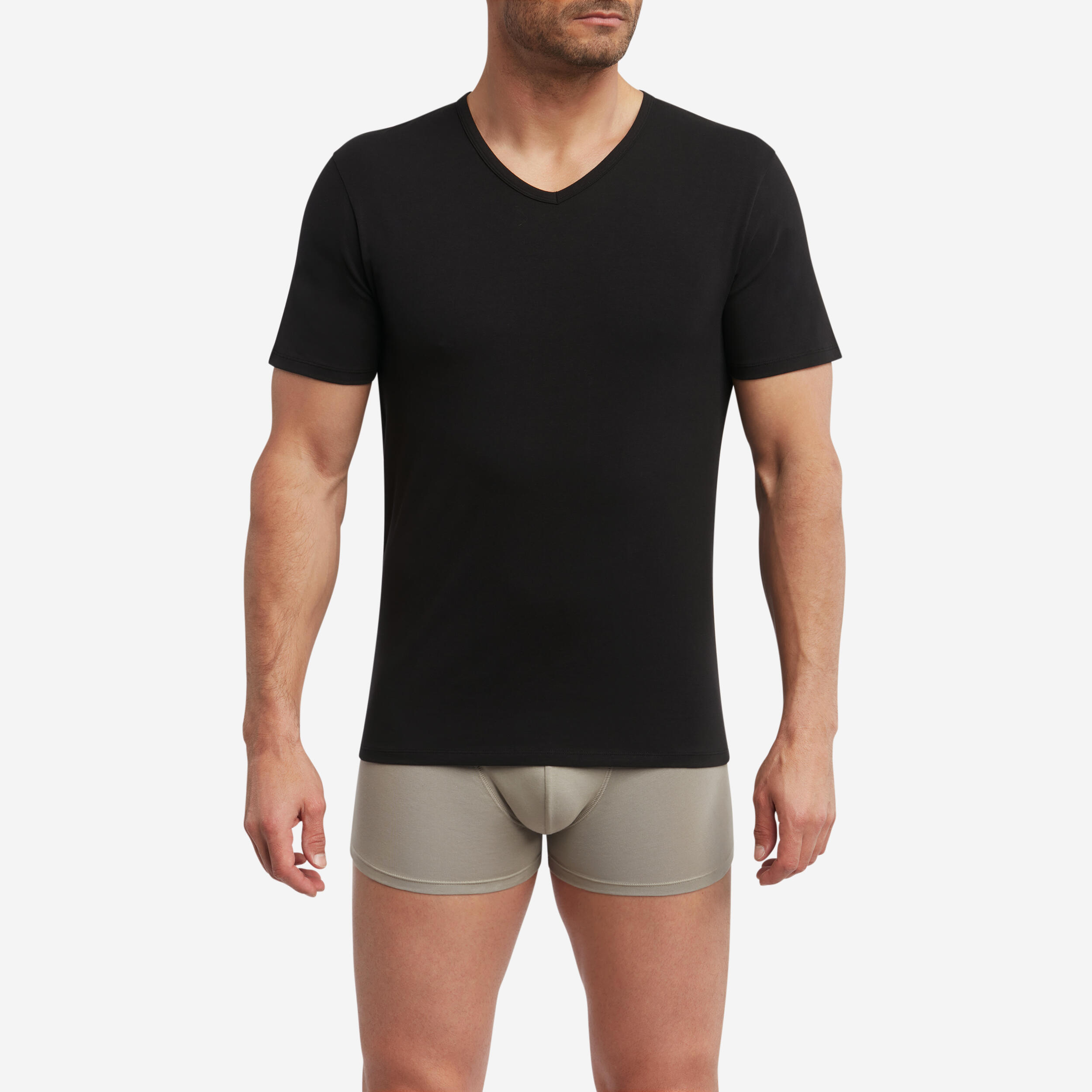Conjunto de 2 T-shirts de Decote em V DIM Regul'Activ Sport 3/6