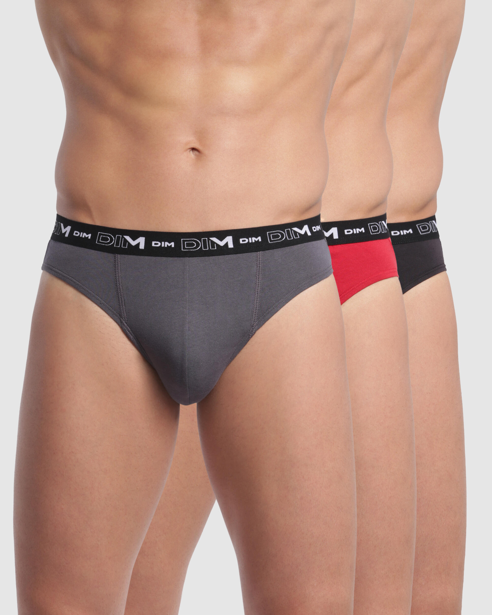 Lot de 3 Slips Homme Coton Stretch