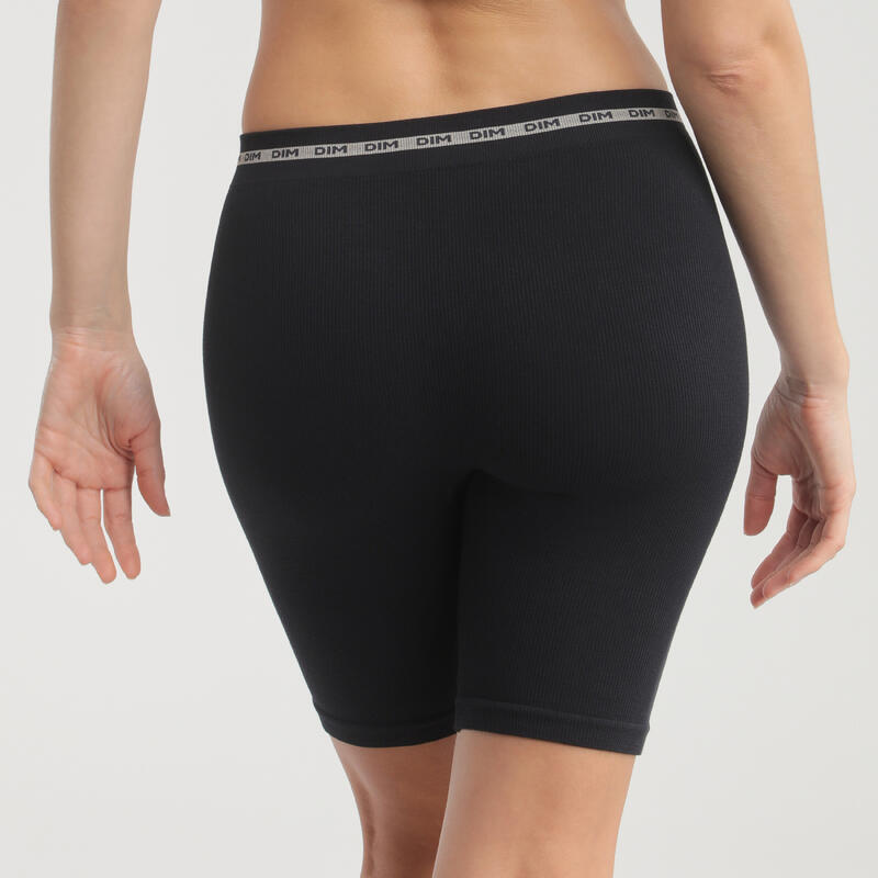 Cycliste femme en microfibre côtelée Icons Seamless
