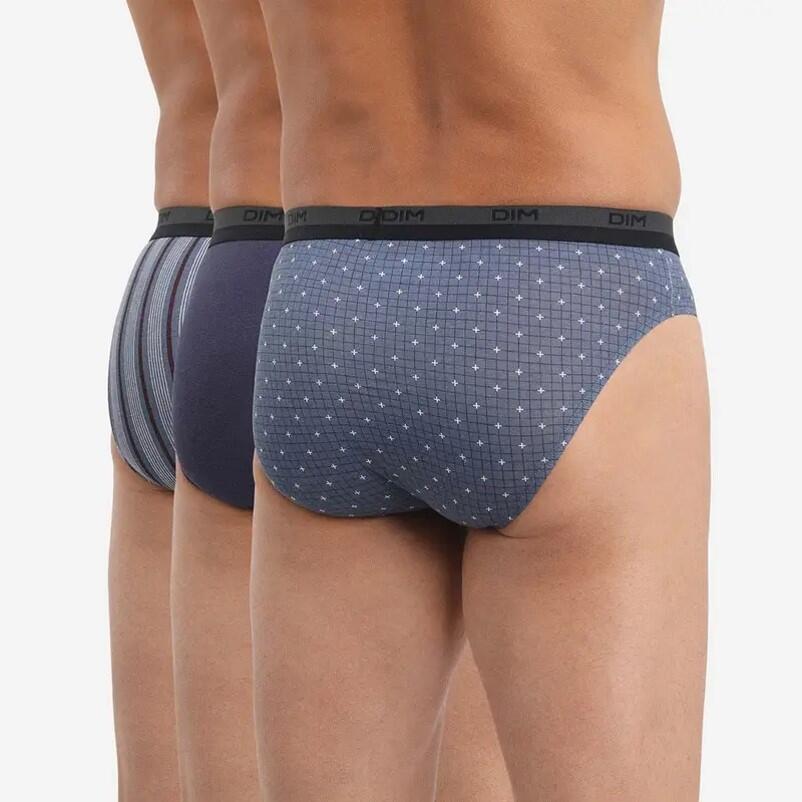 Lot de 3 Slips Homme Coton Print 2/6