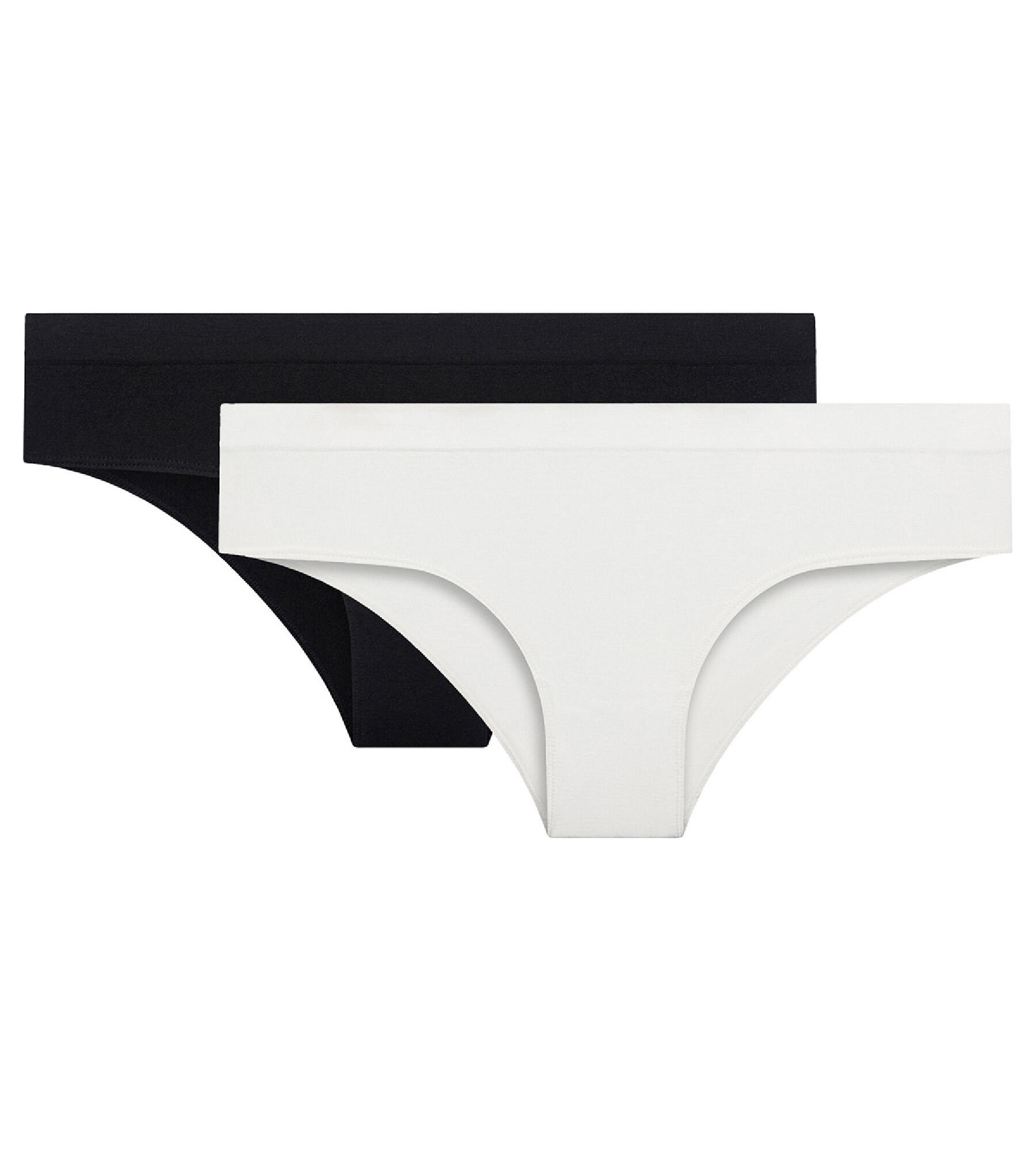 Lot de 2 Culotte femme DIM Microfibre Pockets Eco 3/6