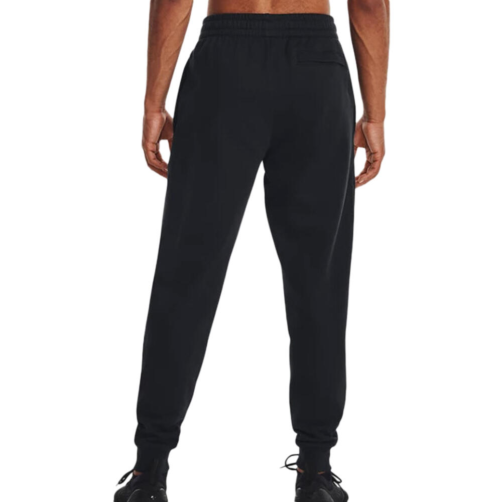 Pantaloni Tuta Uomo Under Armour Rival Neri 1379774 3/3