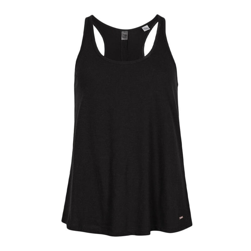 Maiou O'NEILL, Button Back Tanktop, Negru, Femei