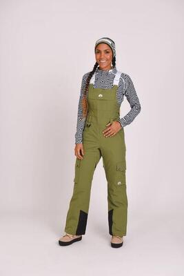 Yeh Girl Latzhose Khaki