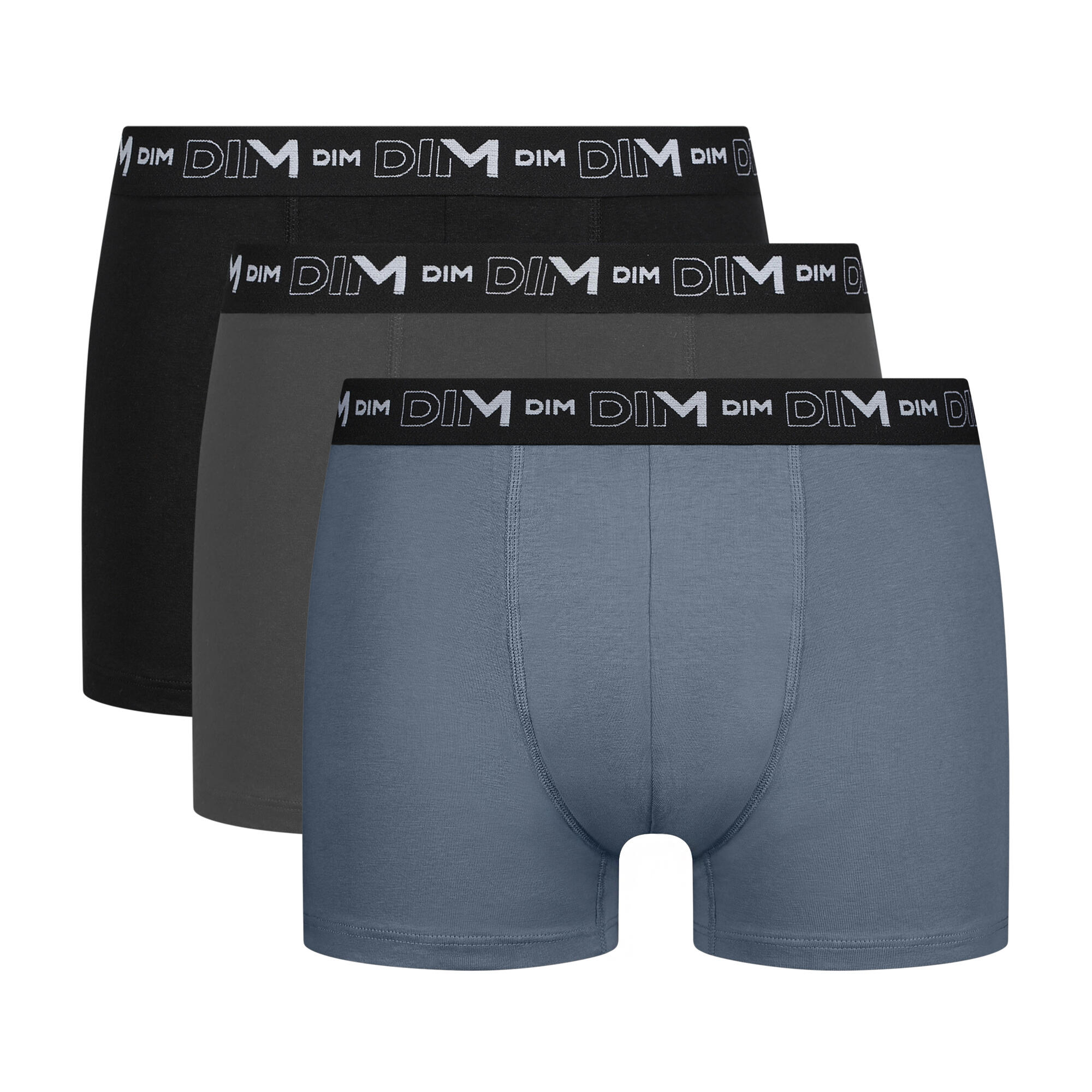 Lot de 3 Boxers Homme Coton Strech 5/6