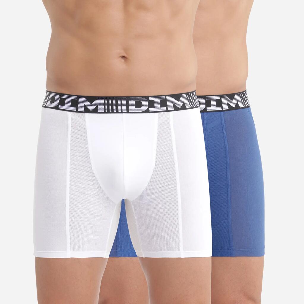 Pack of 2 Long Boxers DIM 3D Flex Air Sport