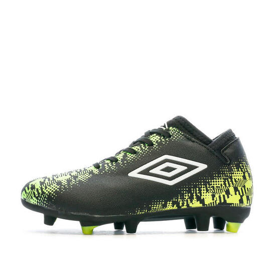 Chaussures football Noir/Jaune Garçon Umbro Form Net