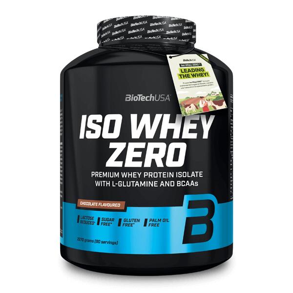 ISO Whey Zero - 2270g Caramelo Salado de Biotech USA