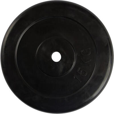 Rubberen halterschijf - halter gewicht - 30 mm - 1.25 kg