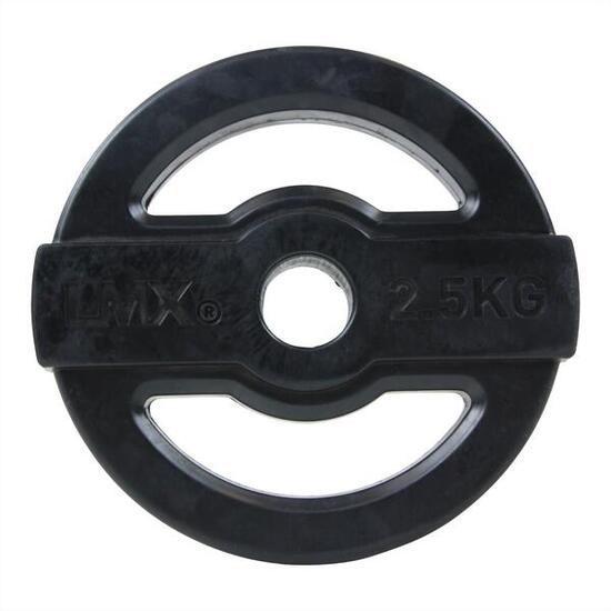Disque de poids Studio Pump Disc - 30 mm - 2,5 kg - Noir