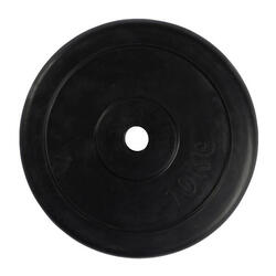 Disque de poids en caoutchouc - Poids de poids - 30 mm - 2,5 kg