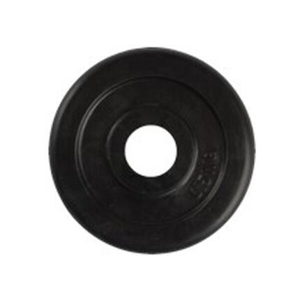 Hantelscheibe - Gummi - 30 mm - 0.5 kg