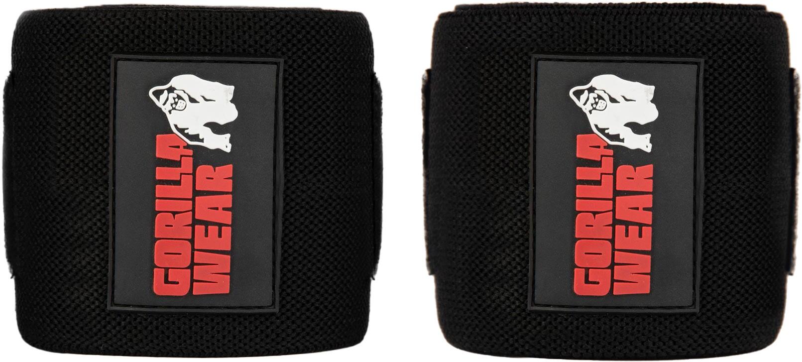 GORILLA WEAR Elbow Vendas para manos - Negro - 150CM
