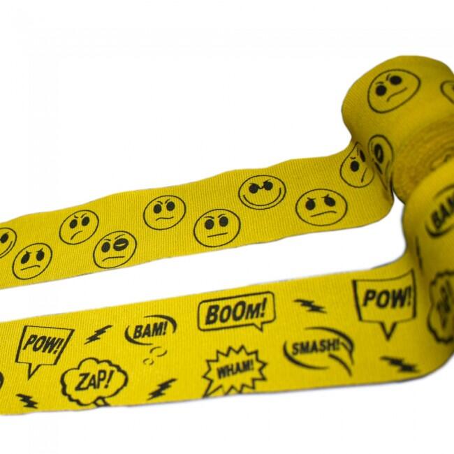 Bandagens Semi-Elásticas - Pang/Paw Amarelo - 300 cm 3/4