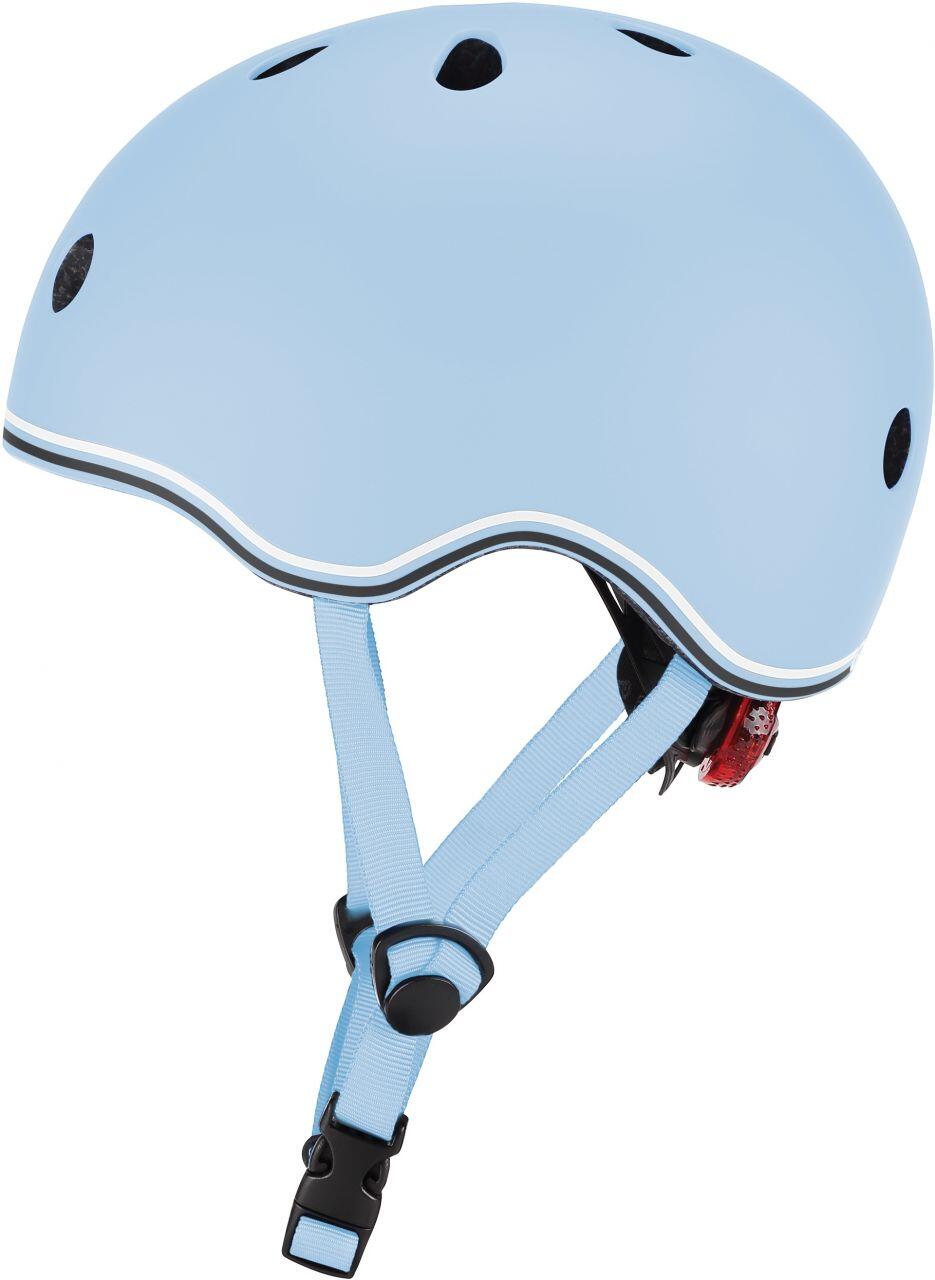 GLOBBER Helm Go up met Lichtjes in Pastel Blauw