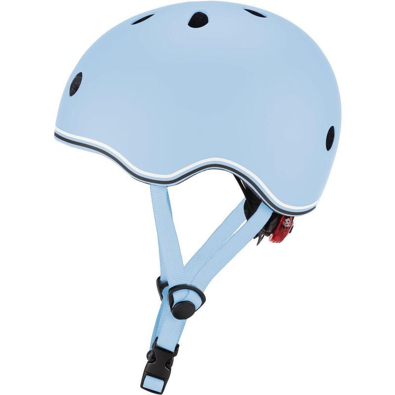 Trottinette  KinderCasque  Go Up Lights  XXS-S  PastelBleu