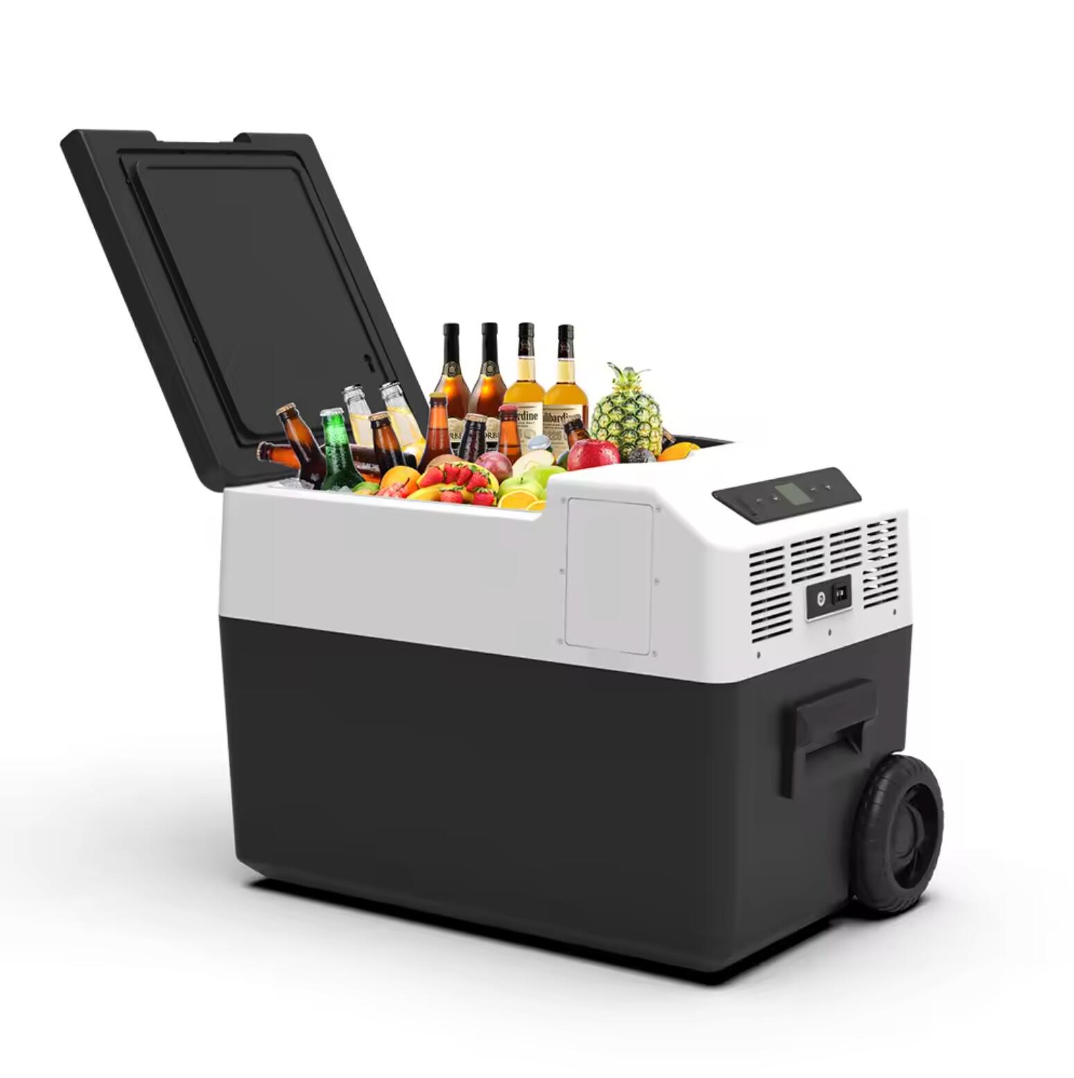 Geleira / Congelador Elétrico com Compressor e Rodas TZ30 30L, 12/220V, 10/-22ºC 3/4