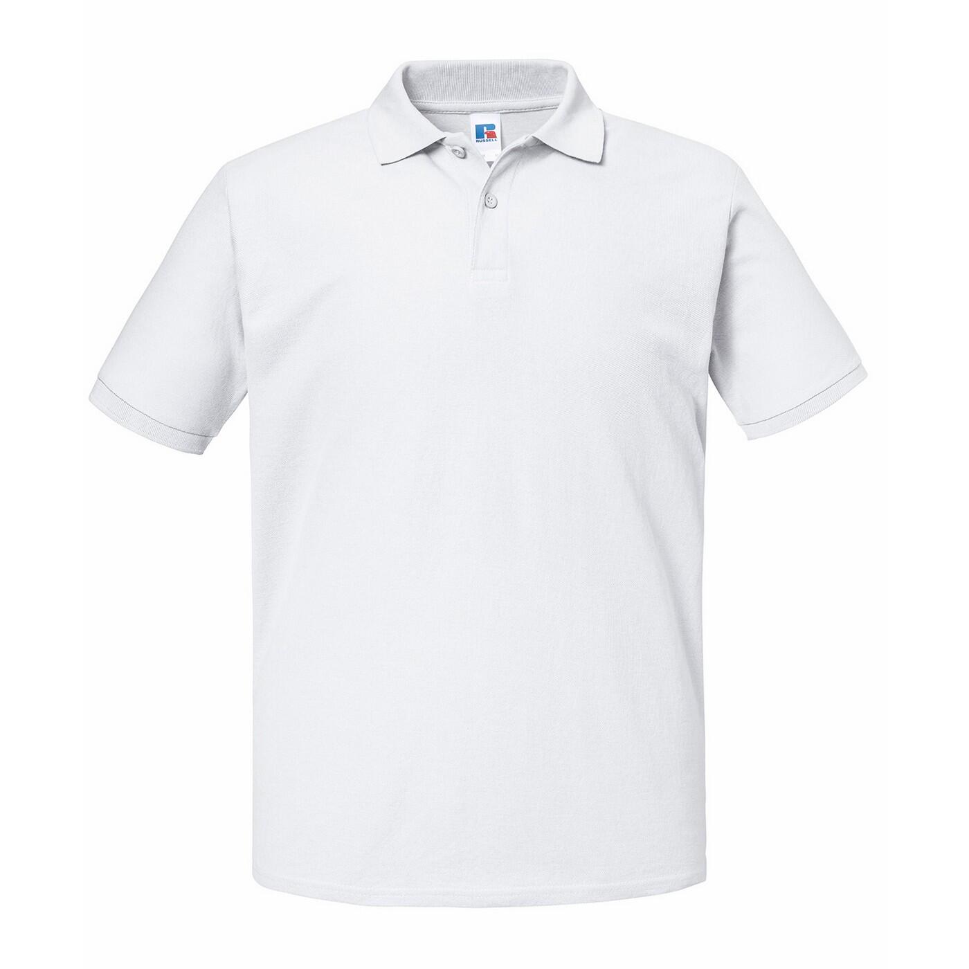 Russell Mens Authentic Eco Piqué Polo Shirt
