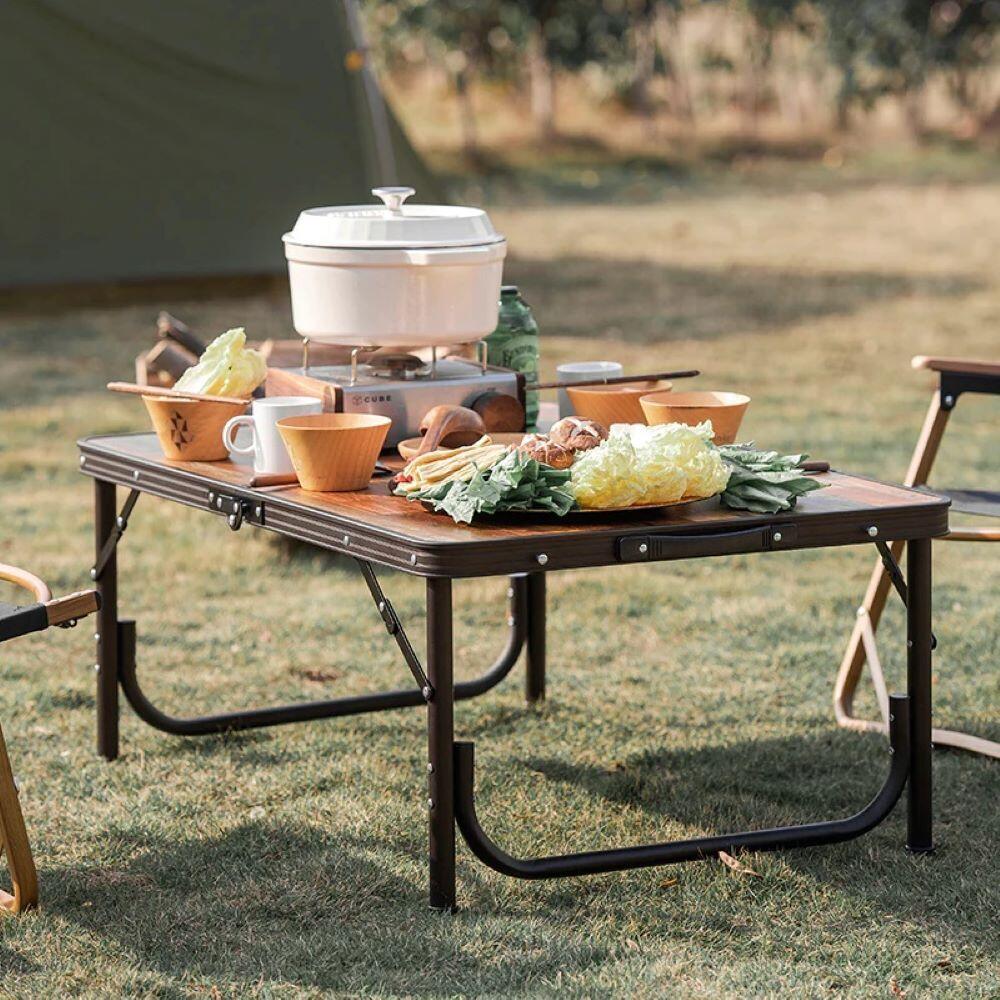 Table Pliante D’extérieur En Aluminium – Ultra Légère Pour Randonnée, Camping, Pêche - 3