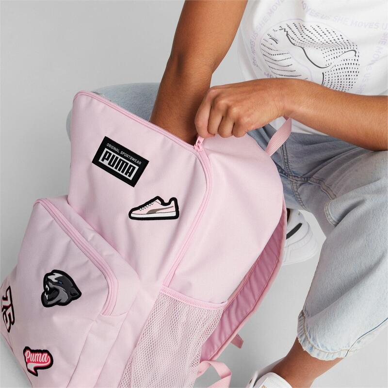 Mochila Puma Patch 18L, Rosado, Unisexo