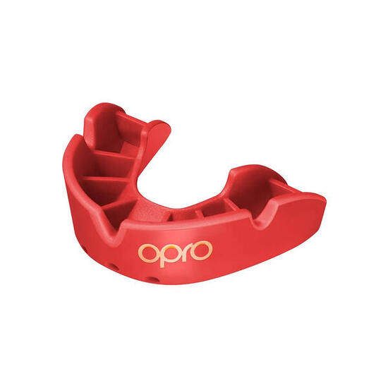 Protège dents rouge Opro Bronze pour enfant