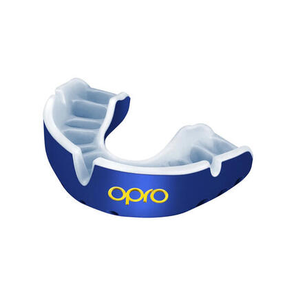 Protège-dents Opro Gold Ultra Fit Bleu Roi et Blanc