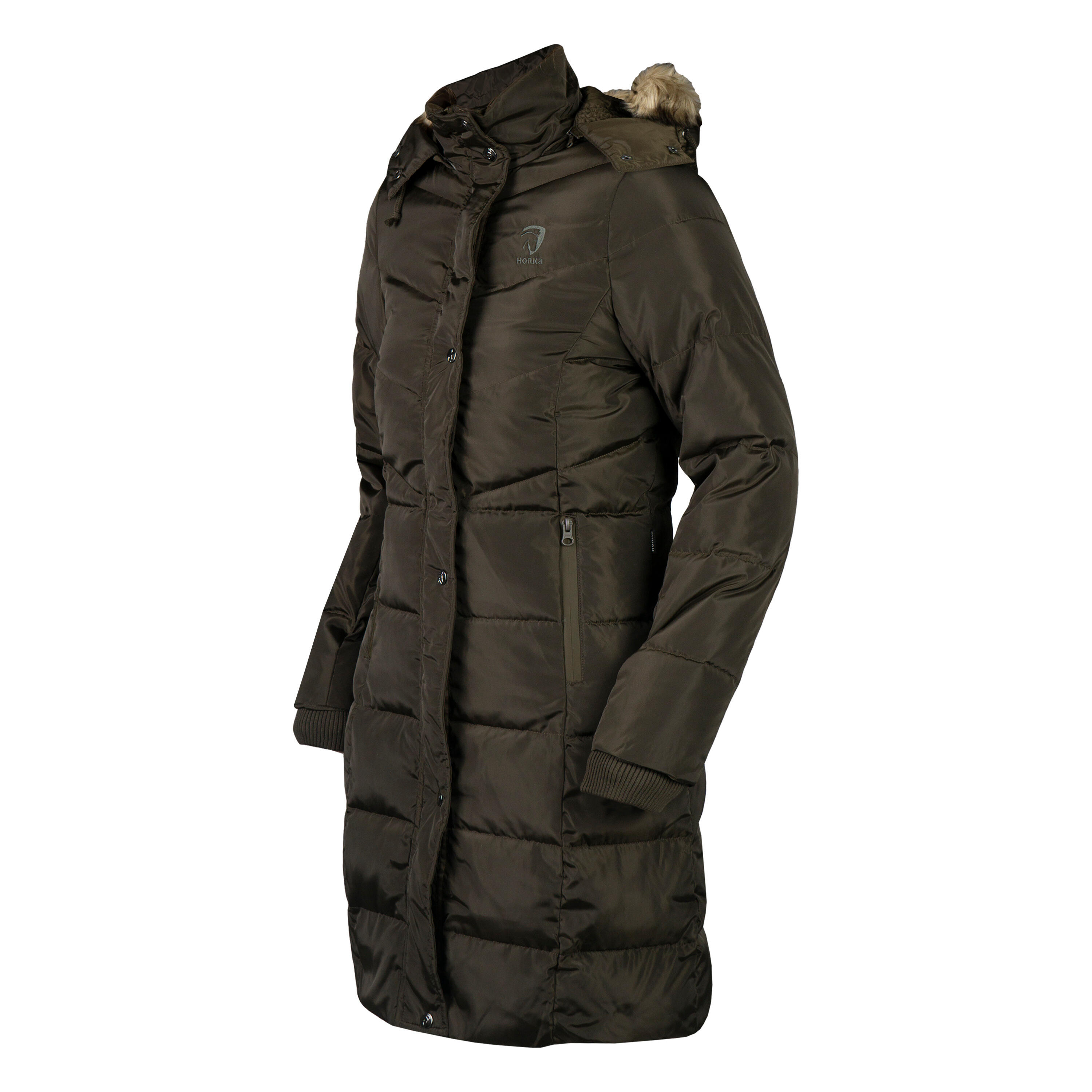 Horka - Parka Femme Horka Glacier - Manteau - Beige|marron - 36 Xs - Decathlon