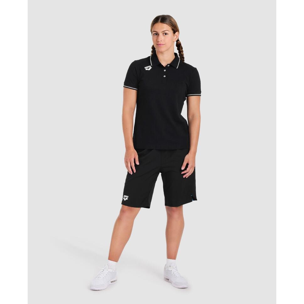 Koszulka polo damska Arena Team Polo shirt Solid Cotton