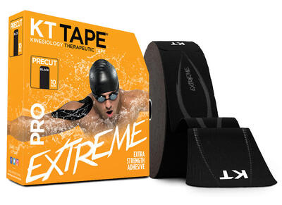 Kinesiology tape pro jumbo extreme - voorgesneden zwart
